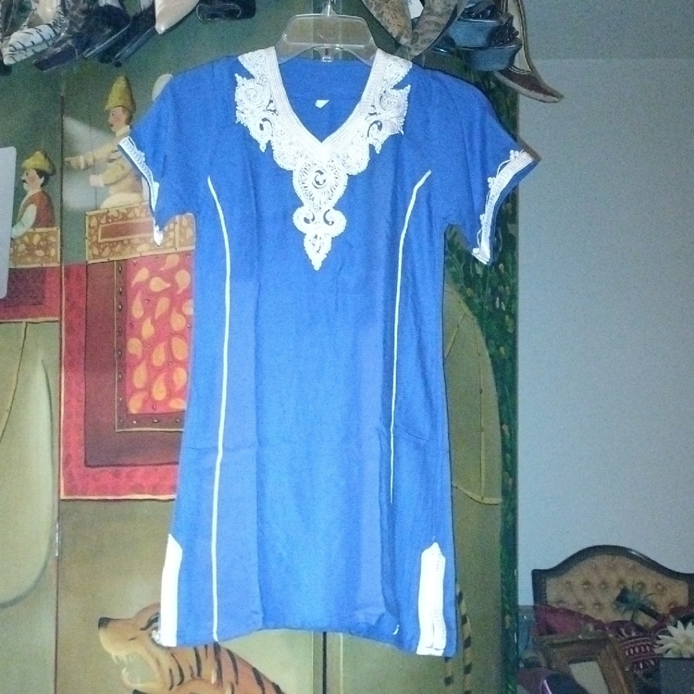 Blue Moroccan Tunic Girls/Boys